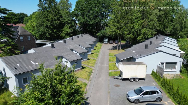 13 modernisierte, voll vermietete Bungalows in Rellingen als Anlageobjekt mit Ausbaupotenzial