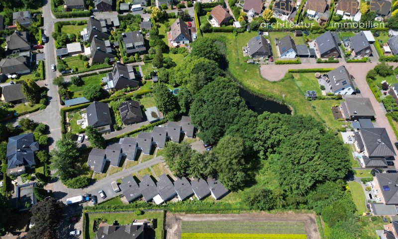 13 modernisierte, voll vermietete Bungalows in Rellingen als Anlageobjekt mit Ausbaupotenzial