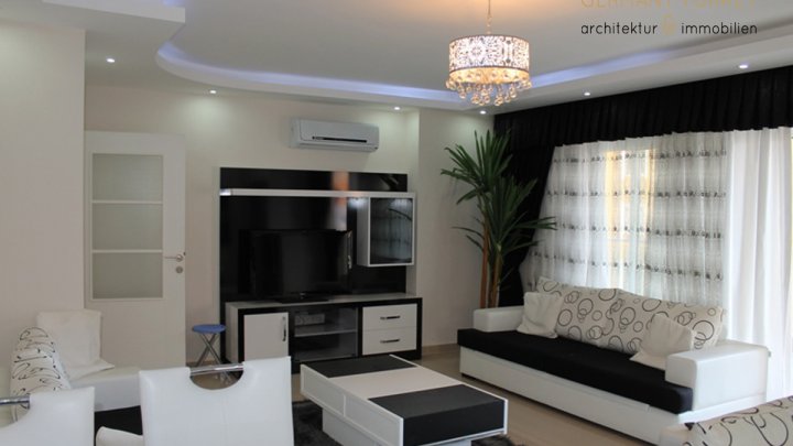 große Wohnungen und Penthäuser