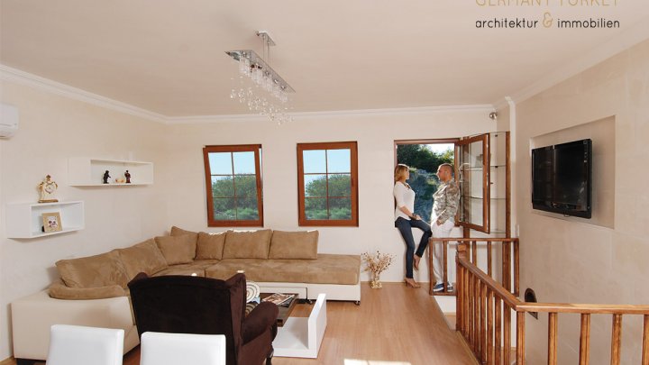 Naturstein Villen mit Meerblick