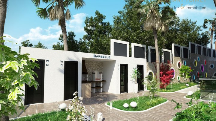 Exklusive Neubauwohnanlage nah zum Meer und mit traumhaften Blick in Kestel, Alanya