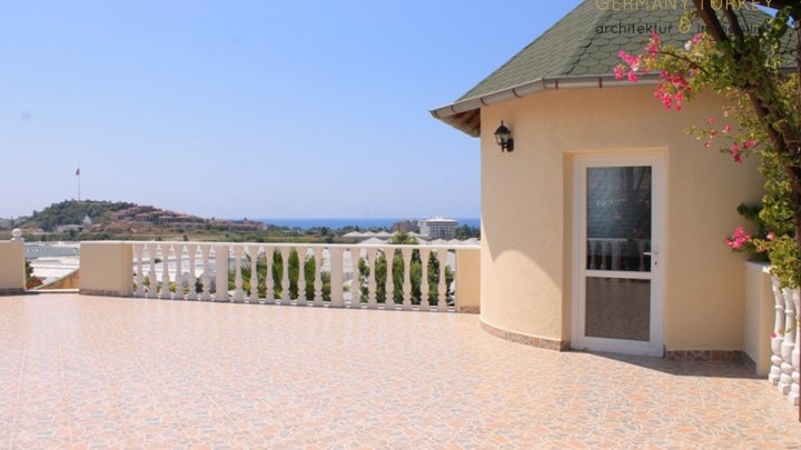 komplett möblierte Villa